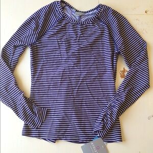Athleta Gardenia Grove Small Rash Guard Shirt NWT